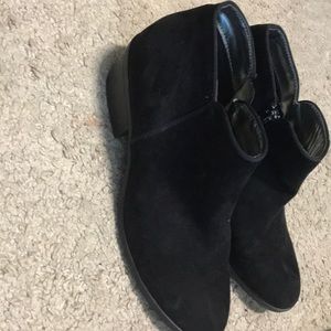 Black ankle boots